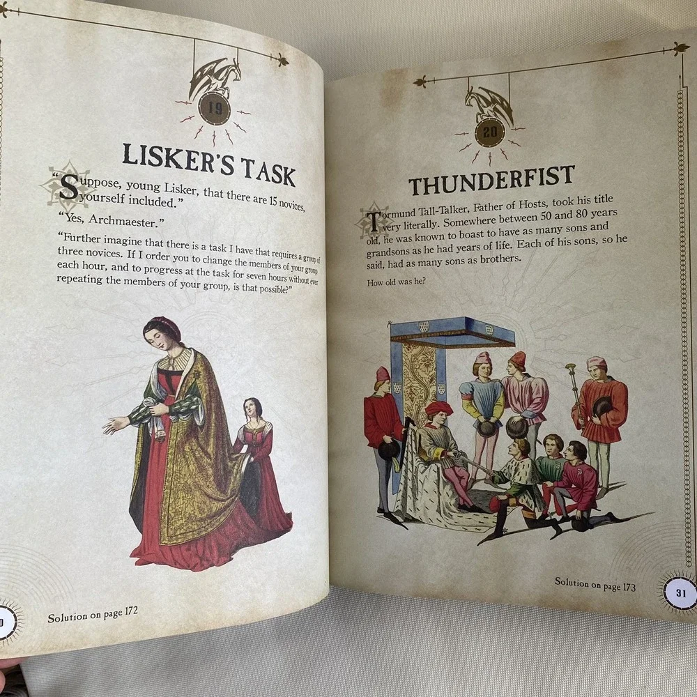 A Game of Thrones Puzzle Quest VG Book Tim Dedopulos Brain Teasers‎